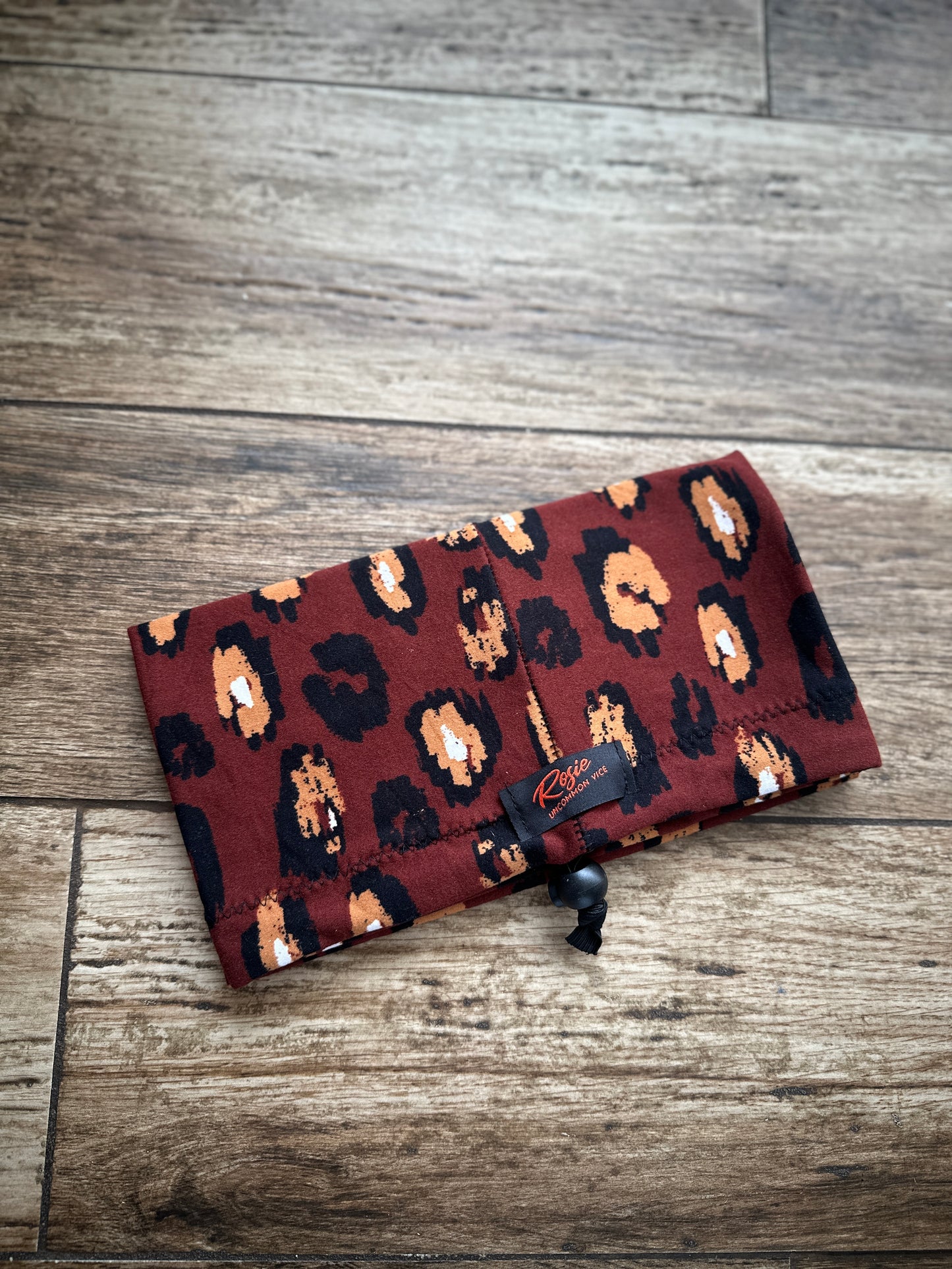 Rosie - Burgundy Cheetah