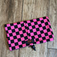 Rosie - Pink/Black Checker