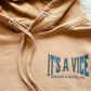 Its A Vice Hoodie - Saddle Brown